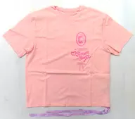 Logo Special Ribbon Live T-Shirt Pink Free Size "Ensemble Stars! Special for Princess! (Esprit) debut live Stream to You"