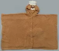 Nana Poncho Brown Free Size "Peter Pan x gelato pique"
