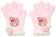 マイメロディ のびのび手袋 ピンク 「サンリオキャラクターズ」