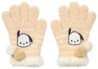 ポチャッコ のびのび手袋 ベージュ 「サンリオキャラクターズ」