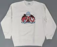 Snow Miku Sweat White XL Size "Snow Miku (SNOW MIKU 2025) x Don Quijote Valentines Theme"