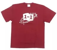 1年1組 公式クラス対抗Tシャツ ボルドー Mサイズ 「学園アイドルマスター クラス対抗初星大運動会」