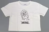ずっと真夜中でいいのに。 uNiGuRi Tee(Tシャツ) アイボリー レディースLサイズ 闇なべ魔法専門店受注生産限定