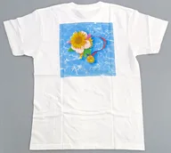 Logo / Mukai Aoi T-shirt blanco tamaño libre "Free! -the Final Stroke -"