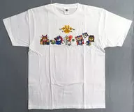 All Gathered T-Shirts, White Free Size "Kapu KUJI Shibanban × CAPCOM KUJI" B-1 Award