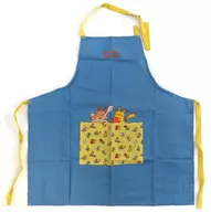 Gathered (Yellow x Blue) aprons "Pokémon Pokemon and 3 coins"