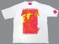 Gathered T-Shirt White XL Size "Brain Machine 04"