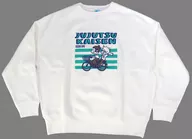 五条悟＆夏油傑(自転車) シーンイラストスウェット ホワイト Mサイズ 「呪術廻戦 第2期 懐玉・玉折」