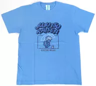 五条悟と猫 シーンイラストTシャツ サックス Mサイズ 「呪術廻戦 第2期 懐玉・玉折」
