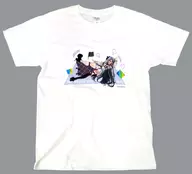 Bestia Zetahologura Famous Scene T-Shirt White Men M Size "Virtual YouTuber Hololive"