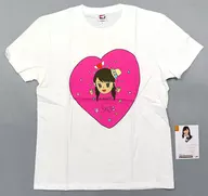 Masana Oya (SKE48) Birthday T-Shirt & Official photo Set White L Size September 2016 Goods