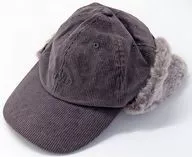 Aiko Kobayashi yipyip Fur Cap Charcoal Gray Free Size