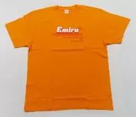 川本笑瑠 OSHI API Tee ver.2(推しTシャツ) オレンジ XLサイズ 「CUTIE STREET 1st ANNIVERSARY JAPAN TOUR 2025 『CAN’T STOP CUTIE』」