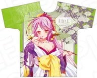 ジブリール フルグラフィックTシャツ 和服サイバー ver. グリーン XLサイズ 「ノーゲーム・ノーライフ」