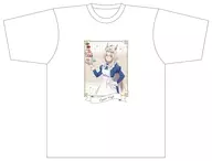 オグリキャップ  ～聖蹄祭へようこそ!トレセン学園メイド喫茶～ Tシャツ ホワイト メンズLサイズ 「ウマ娘 シンデレラグレイ」