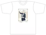 フジマサマーチ  ～聖蹄祭へようこそ!トレセン学園メイド喫茶～ Tシャツ ホワイト メンズLサイズ 「ウマ娘 シンデレラグレイ」