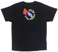 yonige IPPON Tee(Tシャツ) ブラック Lサイズ 「日本武道館『一本』」