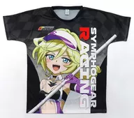 キャロル・マールス・ディーンハイム SYMPHOGEAR RACING ver. フルグラフィックTシャツ ブラック XLサイズ 「戦姫絶唱シンフォギアXV ポップアップストア」