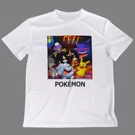 ピカチュウとゲンガーたち プラチナムザッカTシャツ ホワイト フリーサイズ 「ポケットモンスター」