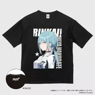 函館美夜 Tシャツ ブラック Lサイズ 「リンカイ!Project」