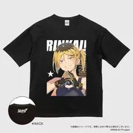 宇都宮鳴 Tシャツ ブラック Lサイズ 「リンカイ!Project」