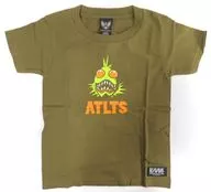 Robin vs. Atlantis Kids T-Shirt Olive 110 cm "Kinnikuman"