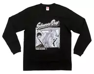 南雲与一＆神々廻 ロングTシャツ ブラック Lサイズ 「SAKAMOTO DAYS×TOWER RECORDS」
