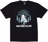 志摩リンのバイク MOTORCYCLES Tシャツ ブラック XLサイズ 「ゆるキャン△ SEASON3」
