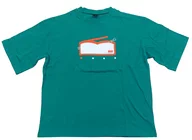ブルーナイトダーリン MV再現Tシャツ ターコイズブルー Lサイズ 「バーチャルYouTuber KAMITSUBAKI STUDIO 明透 2nd ONE-MAN LIVE BIRTH ＆ 4周年記念イベント さまーすくーる ASCHOOL!」