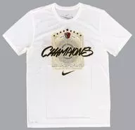 鹿島アントラーズ NIKE Tシャツ ホワイト XLサイズ 2016明治安田生命J1リーグ 年間優勝記念グッズ