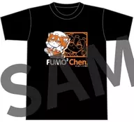 10.橙(ふもふもちぇん。) Tシャツ ブラック Lサイズ 「東方Project」