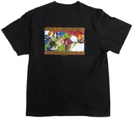 集合 Tシャツ【RE】 ブラック フリーサイズ 「ジョジョの奇妙な冒険 第五部 黄金の風」