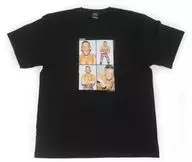 稲葉大樹(プロレスリング・ノア) THANKS フォトTシャツ ブラック XLサイズ