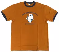 ドラえもん(STEP INTO THE FUTURE) リンガーTシャツ ブラウン Lサイズ 「ドラえもん」 THE DORAEMON STOREグッズ