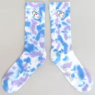 ドラえもん タイダイ染めソックス ブルー×パープル 23-25cm 「ドラえもん」 THE DORAEMON STOREグッズ