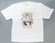 栗駒こまる ビッグTシャツ ホワイト XLサイズ 「バーチャルYouTuber あおぎり高校 栗駒こまる 1stイベント こまる 淫 わんだーらんど ミュージアム/ファンミーティング」