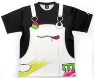 アキ・ローゼンタール アキロゼとおそろいフルグラフィックTシャツ ブラック×ホワイト フリーサイズ 「バーチャルYouTuber ホロライブ アキ・ローゼンタール 誕生日記念2025」