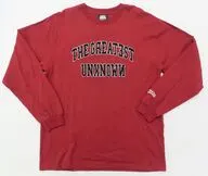 King Gnu PATCED LONG SLEEVE TEE(ロングスリーブTシャツ) レッド Lサイズ 「King Gnu Dome Tour『THE GREATEST UNKNOWN』」