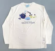 スリーピングモンスター ワンポイントロンT クリーム メンズLサイズ 「ドラゴンクエスト GELATO PIQUE encounters DRAGON QUEST」
