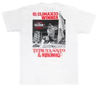 内藤哲也(新日本プロレス) G1 CLIMAX 33優勝記念Tシャツ ホワイト Lサイズ