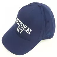 生徒会 キャップ ネイビー フリーサイズ  「ゆるゆり×大室家 crown garden in アトレ秋葉原」