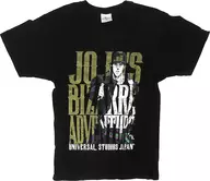 空条承太郎(ラメ) Tシャツ ブラック Mサイズ 「ジョジョの奇妙な冒険・ザ・リアル 4-D」 ユニバーサル・スタジオ・ジャパン限定