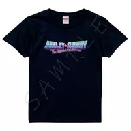 E.ロゴ2 Tシャツ ブラック Lサイズ 「銀河特急 ミルキー☆サブウェイ」