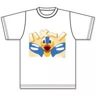 ハメドリくん グラフィックTシャツ ホワイト 「ぬきたし THE ANIMATION」