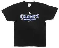 ロサンゼルス・ドジャース Fanatics 2025 MLB ドジャース ナショナル・リーグ優勝記念ロースターTシャツ ブラック Lサイズ