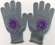 MAN WITH A MISSION 15thロゴ軍手(グレー) 「MAN WITH A “15th” MISSION PLAY WHAT U WANT TOUR 2025」 ガウガウくじ MAN・GA・ICHI ver G賞