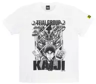 悪魔だっ…喰い殺されるっ…!! Tシャツ ホワイト Mサイズ 「逆境回顧録 大カイジ展」 チケット特典