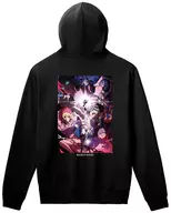 キービジュアル パーカー ブラック ユニセックス XXLサイズ 「ぬきたし THE ANIMATION」