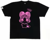 ラオーラ・パンテーラ CIAORA! Tシャツ ブラック フリーサイズ 「バーチャルYouTuber ホロライブEnglish ラオーラ・パンテーラ 誕生日記念2025」