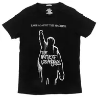 レイジ・アゲインスト・ザ・マシーン ROCK BAND Tシャツ ブラック Mサイズ 「レイジ・アゲインスト・ザ・マシーン×GU」